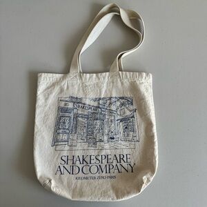 Shakespeare and Company Canvas Tote Bag